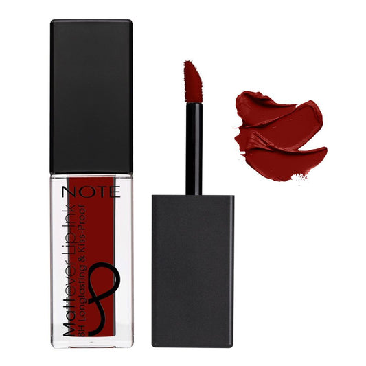 J. Note Mattever Lip Ink, Long Lasting, 15 Urban Red
