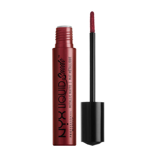 NYX Liquid Suede Metallic Matte, 35 Biker Babe