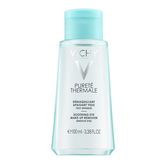 Vichy Purete Thermale Soothing Eye Make-up Remover, For Sensitive Eyes, 100ml