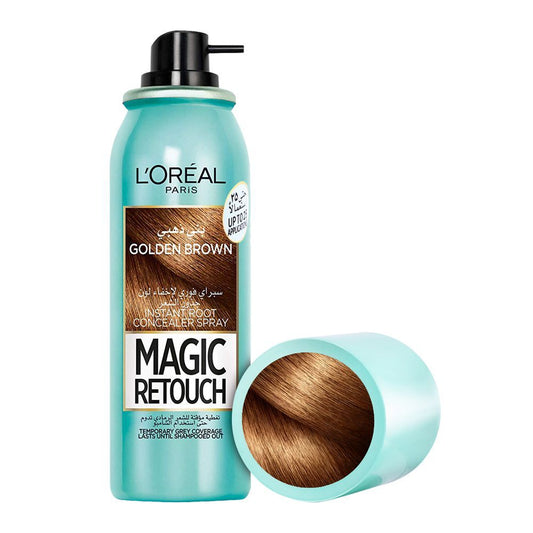 L'Oreal Paris Magic Retouch Instant Root Concealer Spray, Golden Brown, 75ml