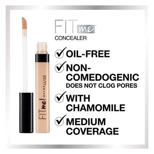Maybelline New York Fit Me Concealer, 40 Caramel