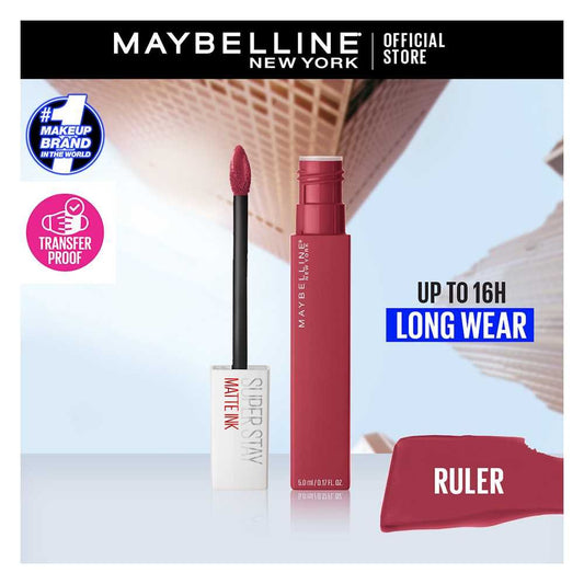 Maybelline New York Superstay Matte Ink Lipstick, 80 Ruler