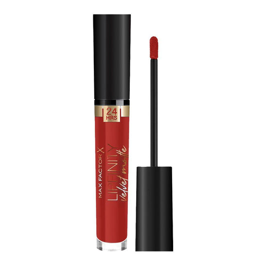 Max Factor Lipfinity Velvet Matte Lipstick 025 Red Luxury