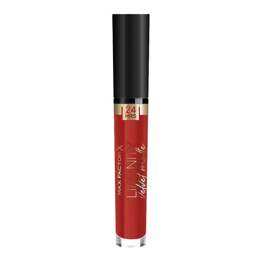 Max Factor Lipfinity Velvet Matte Lipstick 025 Red Luxury