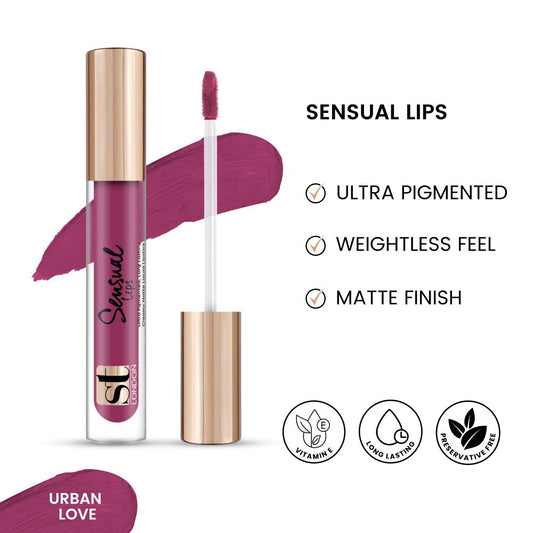 ST London Sensual Lips Lip Gloss, Urban Love