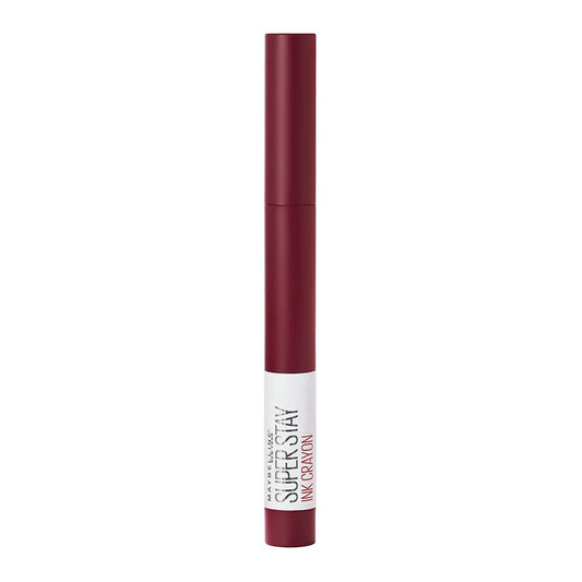 Maybelline New York Super Stay Ink Crayon Matte Longwear Lipstick, 8hrs long wear Matte Lipstick -55 Make It Happen