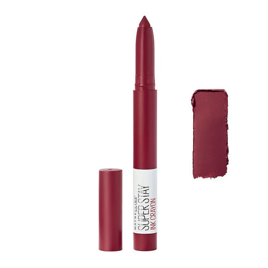 Maybelline New York Super Stay Ink Crayon Matte Longwear Lipstick, 8hrs long wear Matte Lipstick - Own Your Empire