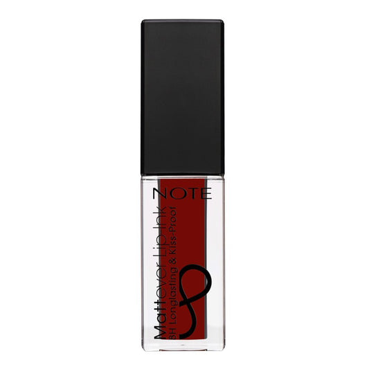 J. Note Mattever Lip Ink, Long Lasting, 15 Urban Red