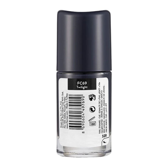 Flormar Full Color Nail Enamel, FC69 Twilight, 8ml