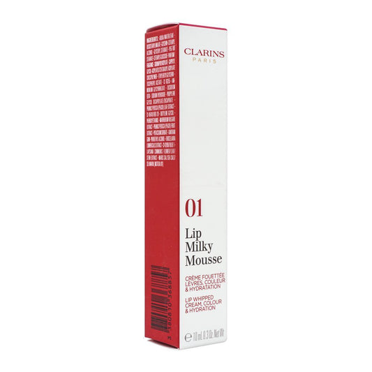 Clarins Paris Lip Milky Mousse, 01 Milky Strawberry