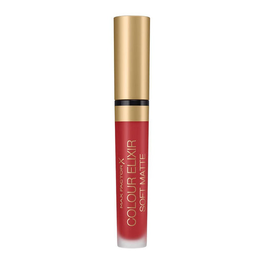 Max Factor Colour Elixir Soft Matte Liquid Lipstick, 030 Crushed Ruby