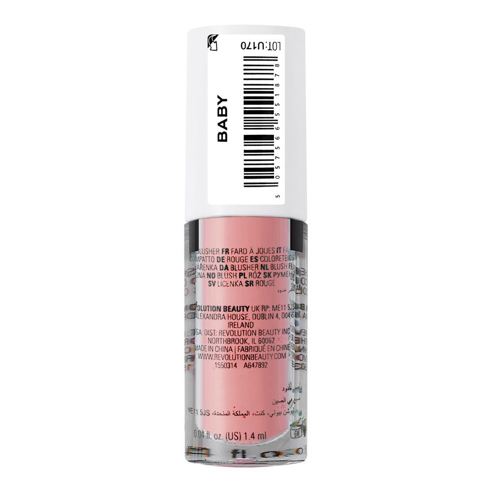 Makeup Revolution Baby Tint Lip & Cheek Tint, Baby