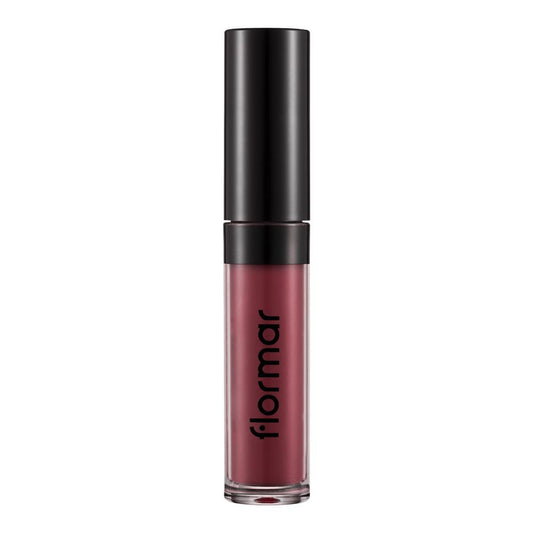 Flormar Silk Matte Liquid Lipstick, 008, Dark Voilet