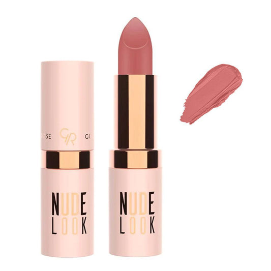 Golden Rose Nude Look Perfect Matte Lipstick, 03, Pinky Nude