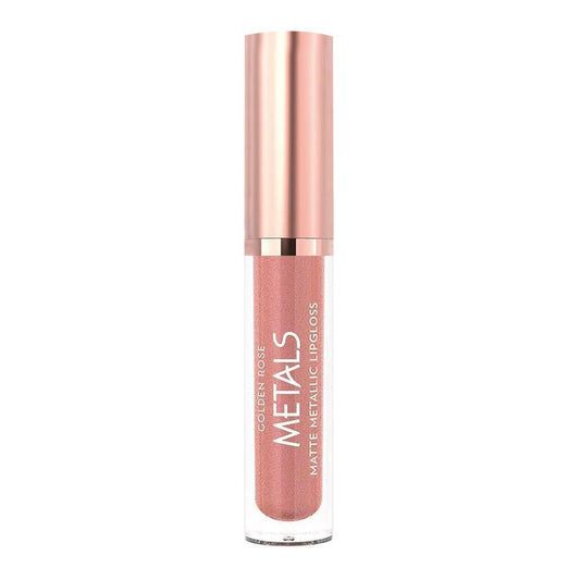Golden Rose Metals Matte Metallic Lip Gloss, 53, Nude Kiss