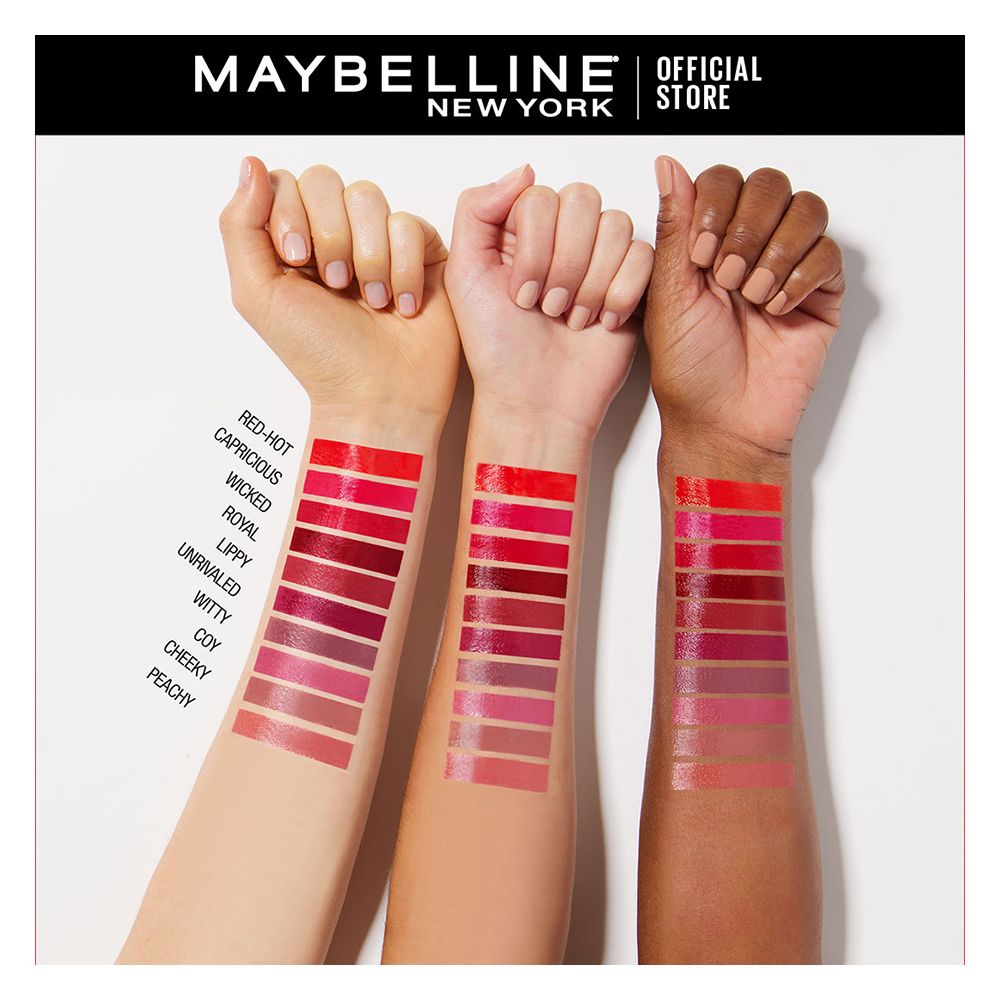 Maybelline New York Superstay Vinyl Ink Longwear Liquid Lipstick, 60, Mischievous