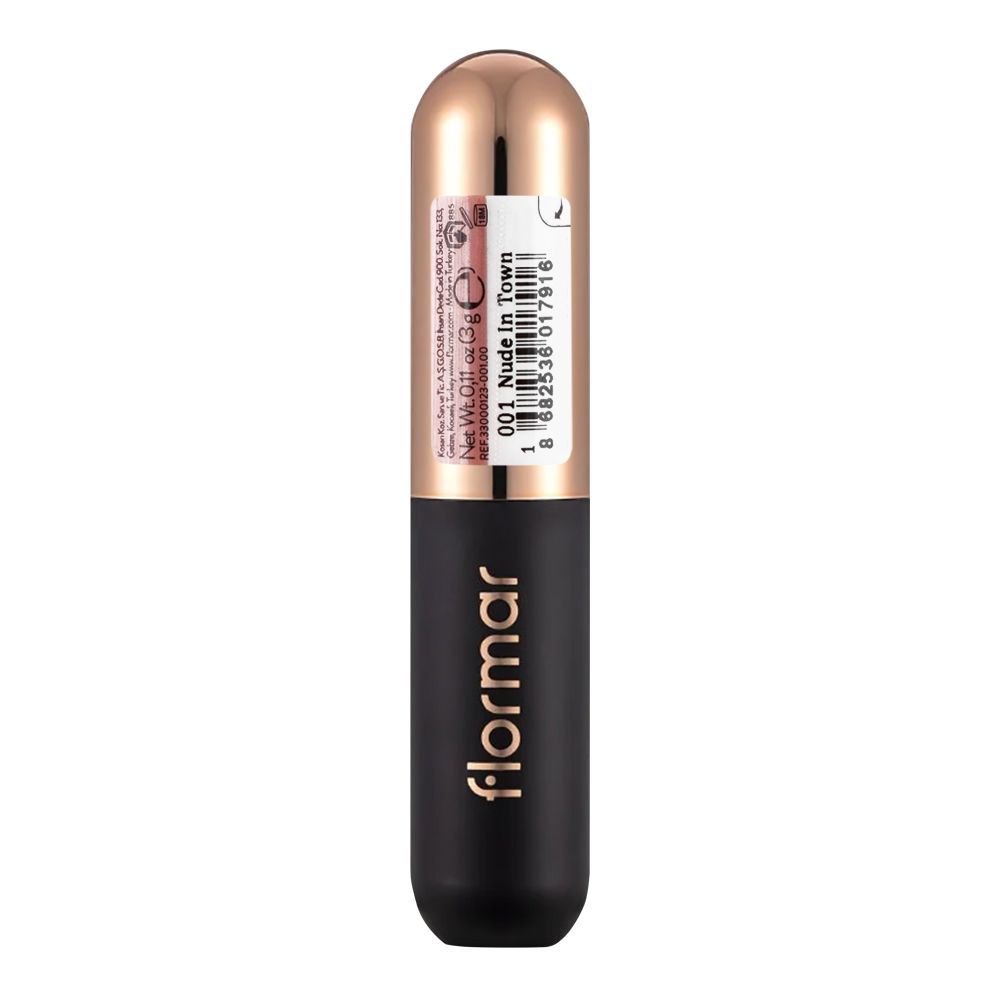 Flormar Color Master Lipstick, Nude In Town, 001