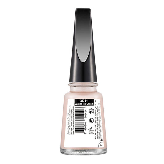 Flormar Quick Dry 60 Nail Enamel, Vanilla Ice Cream, 11ml, QD11