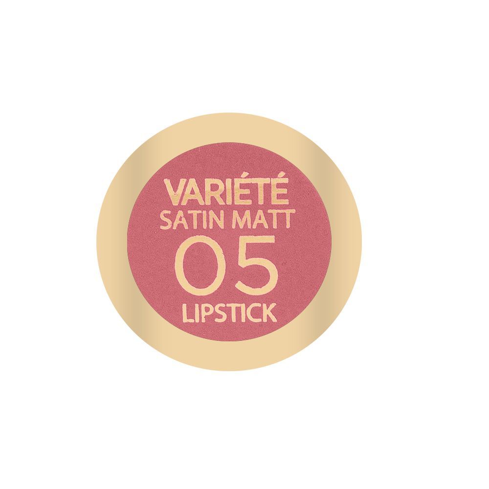 Eveline Variiete Satin Matt Lip Liquid Lipstick, 05 Peach Mousse