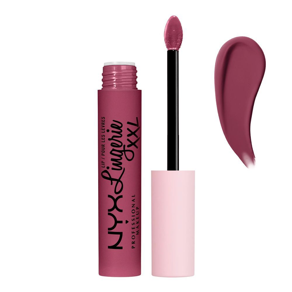 NYX Lip Lingerie XXL Matte Liquid Lipstick, LXXL13, Peek Show