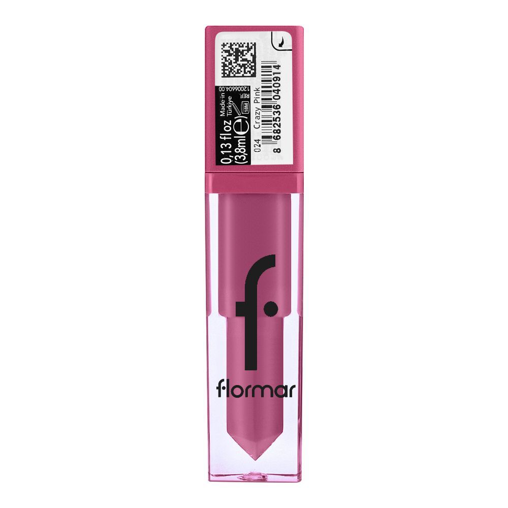 Flormar Kiss Me More Lip Tattoo, 24 Crazy Pink