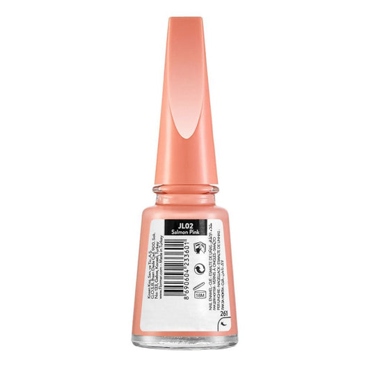 Flormar Jelly Look Nail Enamel, 11ml, JL02 Salmon Pink