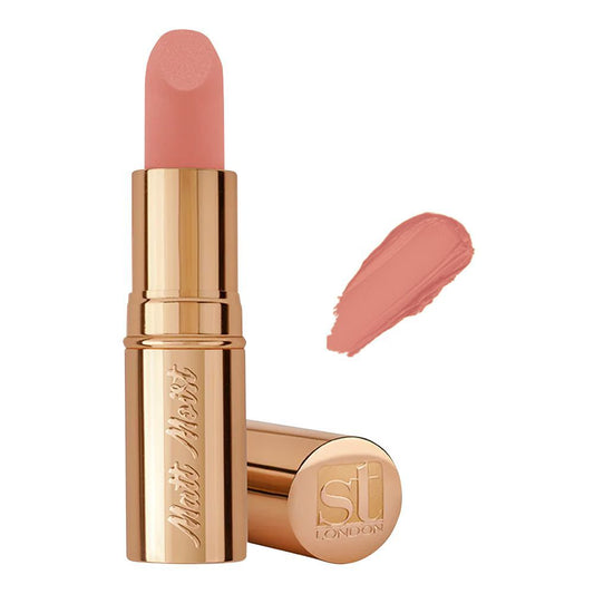 ST London Matte Moist Long Lasting Lipstick, Salmon Way
