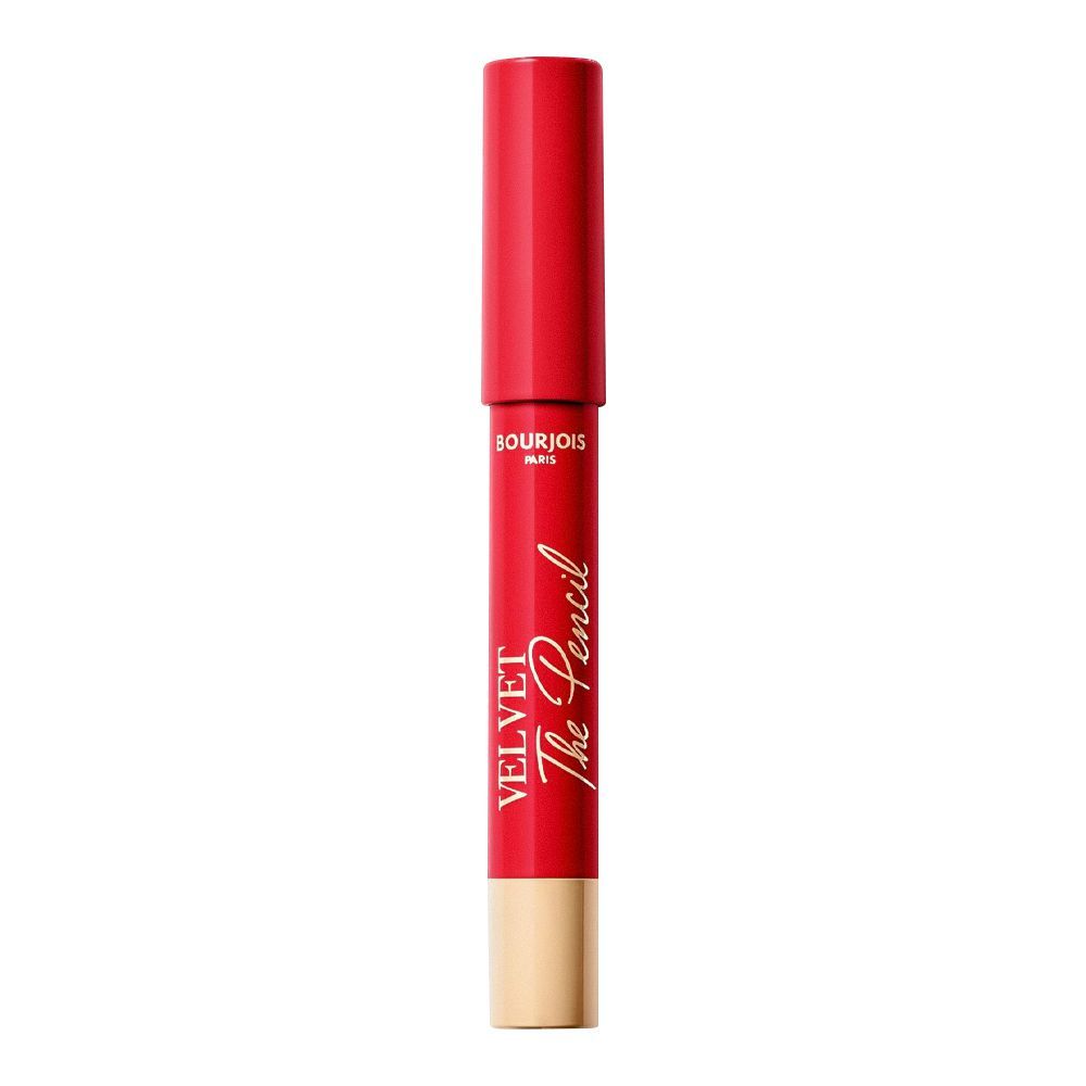 Bourjois Velvet The Pencil 2in1 Lipstick & Lip Liner, 07 Rouge Es-Carmin