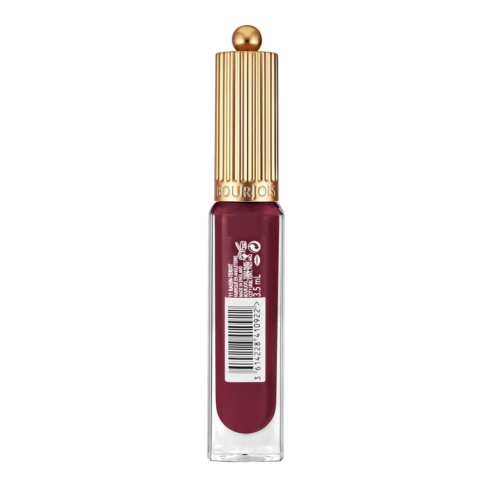 Bourjois Rouge Velvet Ink Liquid Lipstick, 3.5ml, 11 Raisin-Terdit