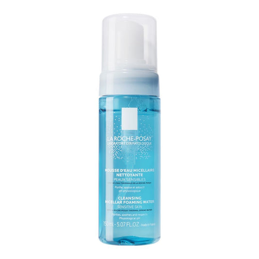 La Roche-Posay Micellar Foaming Water Cleanser and Makeup Remover, For Sensitive Skin, 150ml