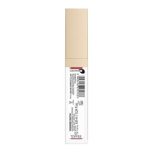 Eveline Wonder Match Creamy Liquid Matte Lipstick, 6.8ml, 07 Toffee