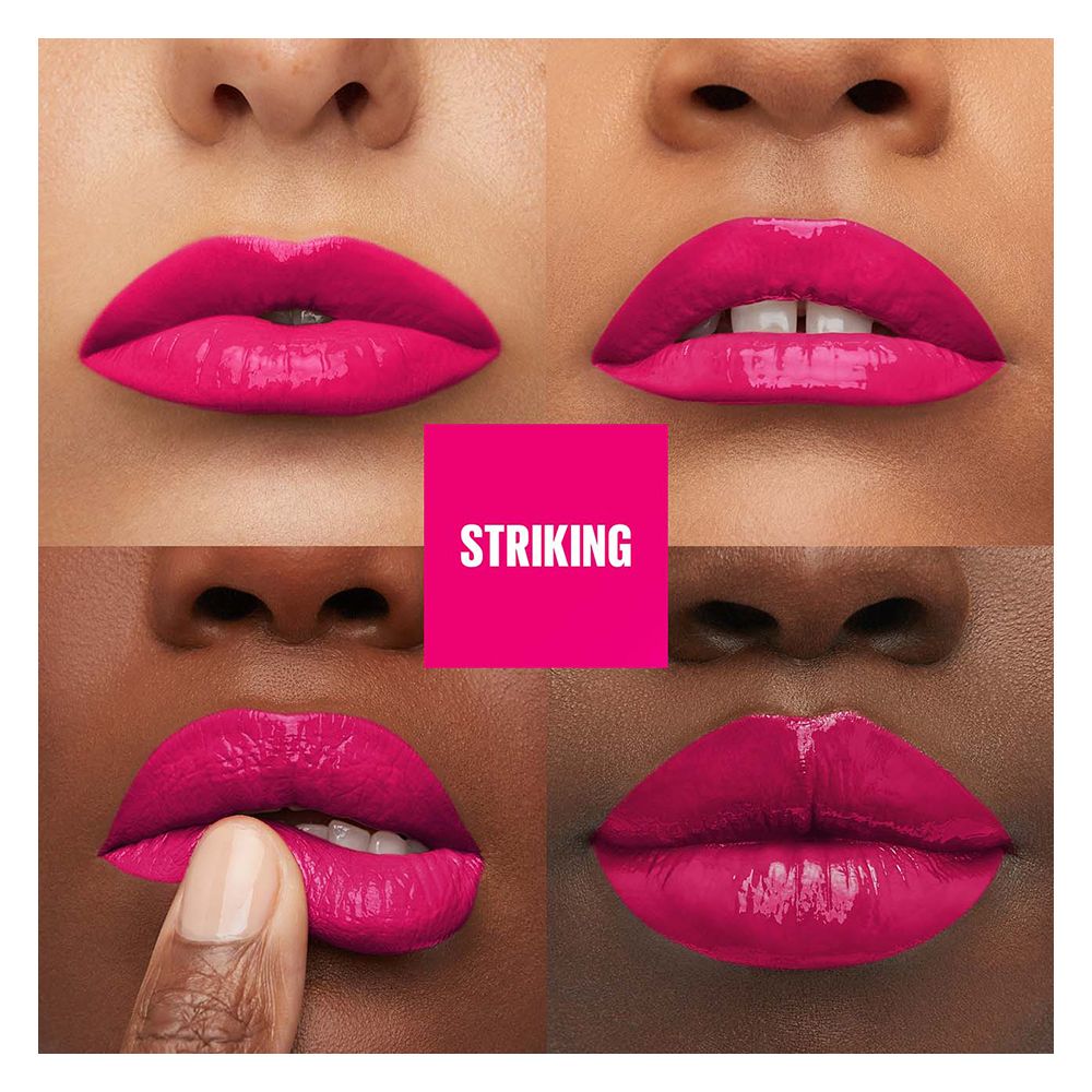 Maybelline New York Superstay Vinyl Ink Longwear No-Budge Liquid Lipstick, 150 Striking