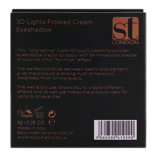 ST London 3D Lights Frosted Eyeshadow, Copper Rose