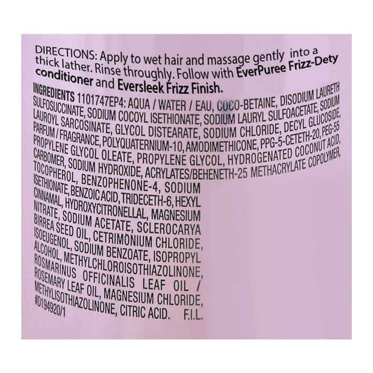 L'Oreal Paris Ever Pure Marula Oil Frizz-Defy Shampoo, Sulfate Free, 250ml