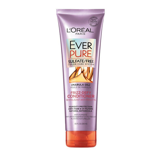 L'Oreal Paris Ever Pure Marula Oil Frizz-Defy Conditioner, Sulfate Free, 250ml