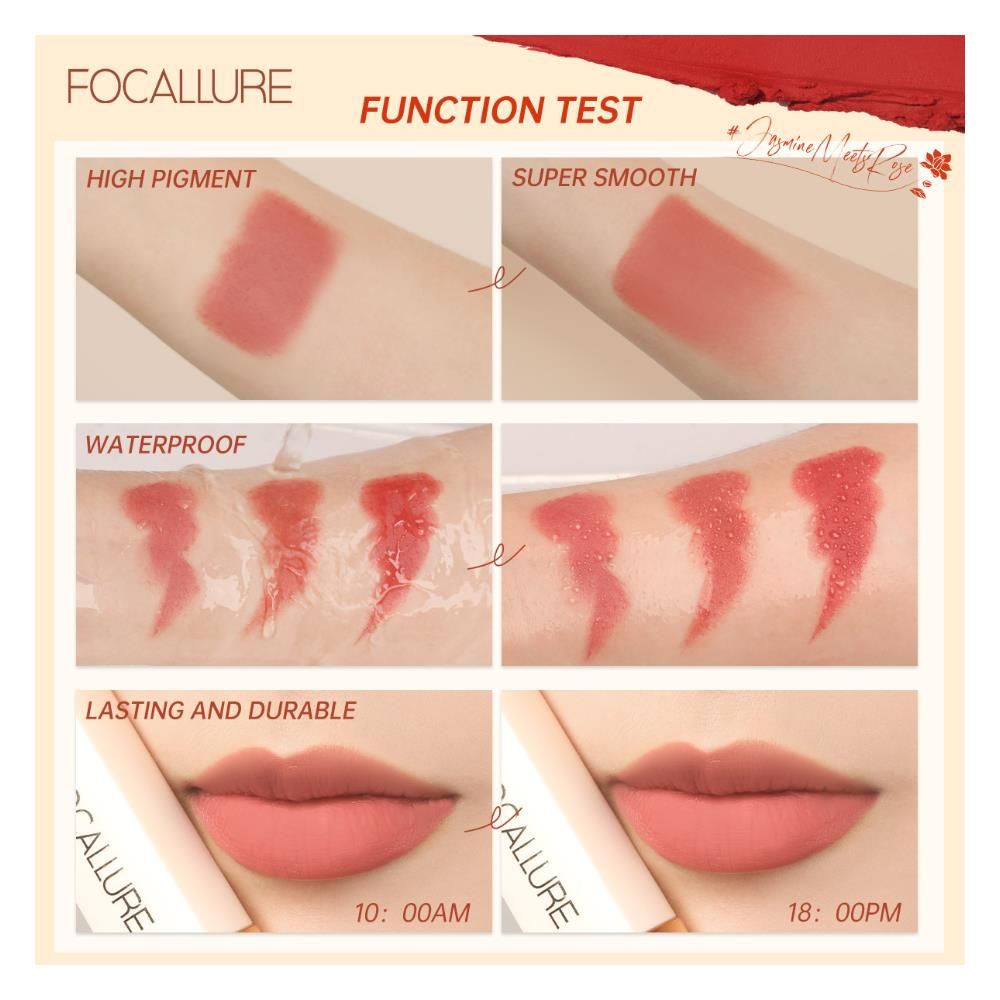 Focallure Pure Matte Lipstick 002 FA-203 #EN-FA-203-002-2