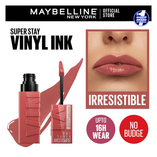 Maybelline New York Superstay Vinyl Ink Longwear Liquid Lipstick, 62 Irresistible