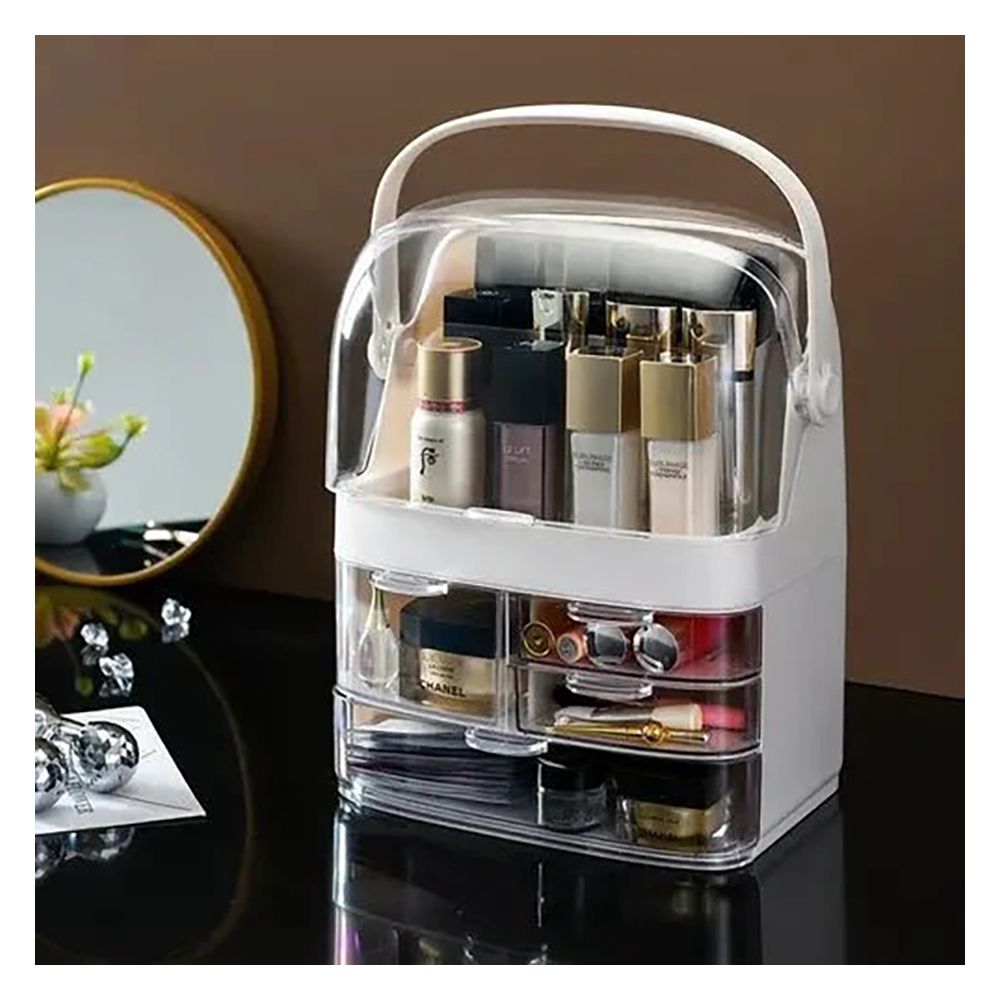 Matrix Transparent Cosmetics Organizer With Drawers, Large Capacity, Makeup Organizer for Vanity