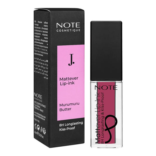 J. Note Mattever Lip Ink, Long Lasting, 18 Orchid Scent