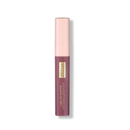 Zeena Liquid Matte Tattoo Lipstick, 030, Exotic Nude